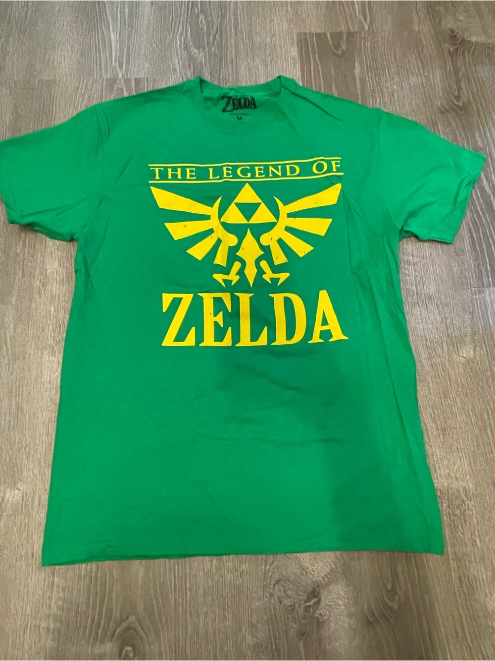 THE LEGEND OF ZELDA logo Skyward Link video Game MENS T-Shirt: Medium